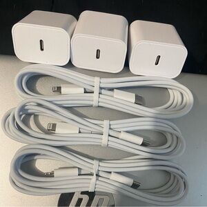 iPhone fast chargers 3 Bundle